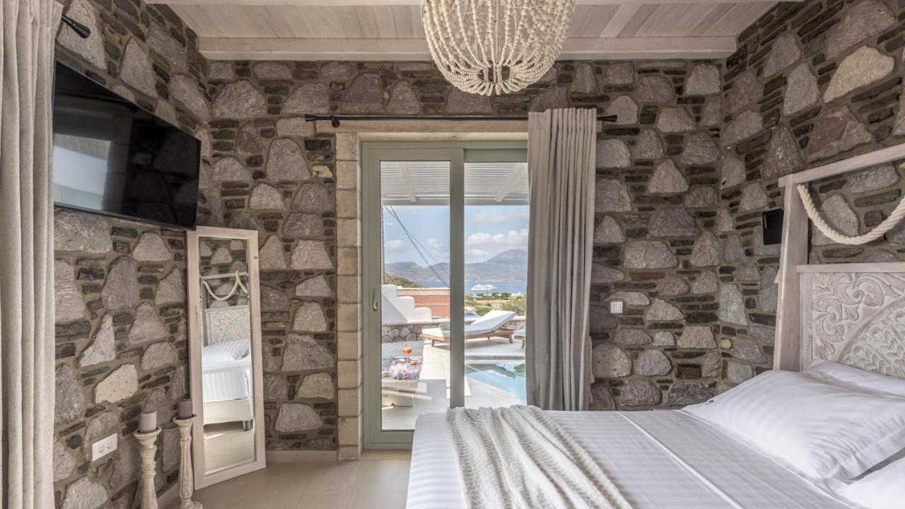 Hilltop Suites Milos Mytakas Eksteriør billede